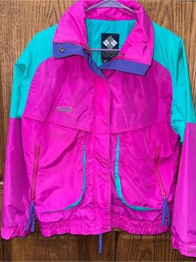 Vintage power leg Columbia ski Jacket